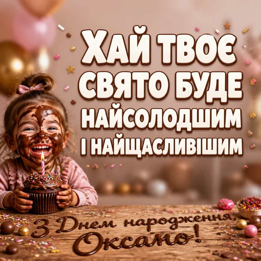 з днем народження оксана
