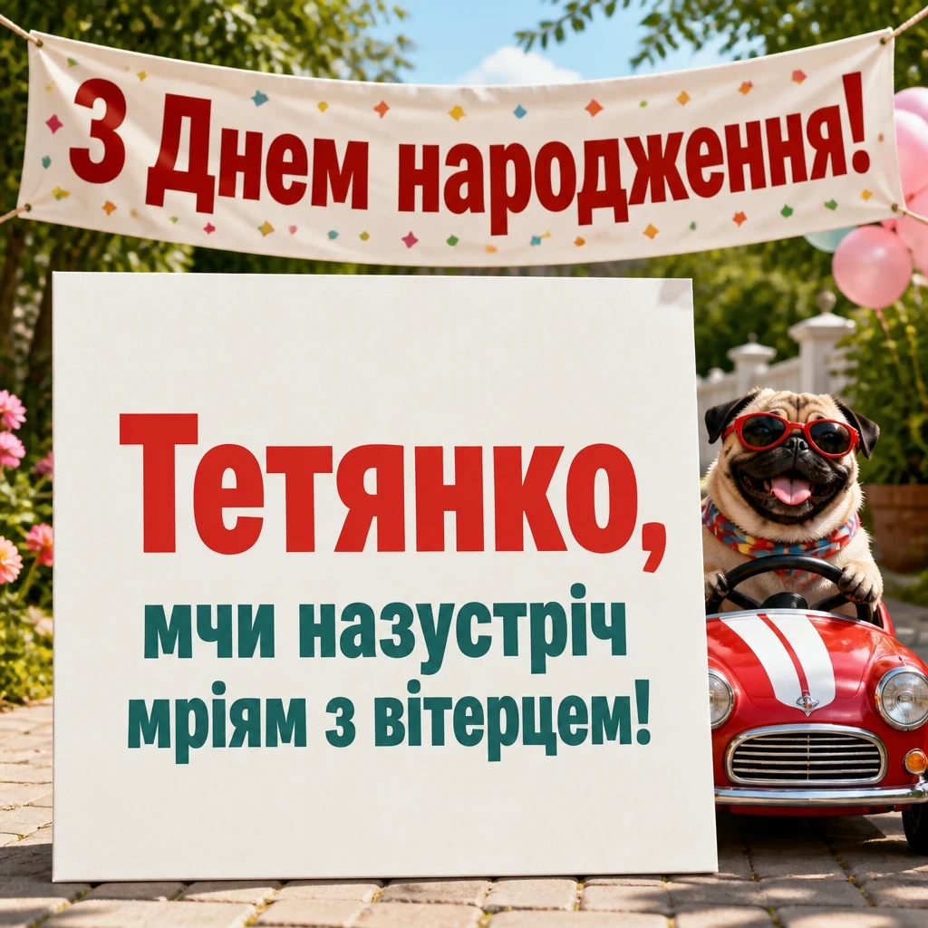 танюша з днем народження