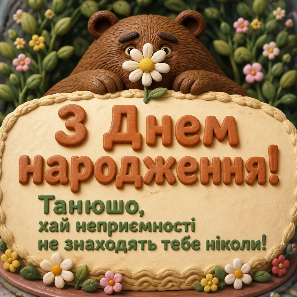 танюша з днем народження