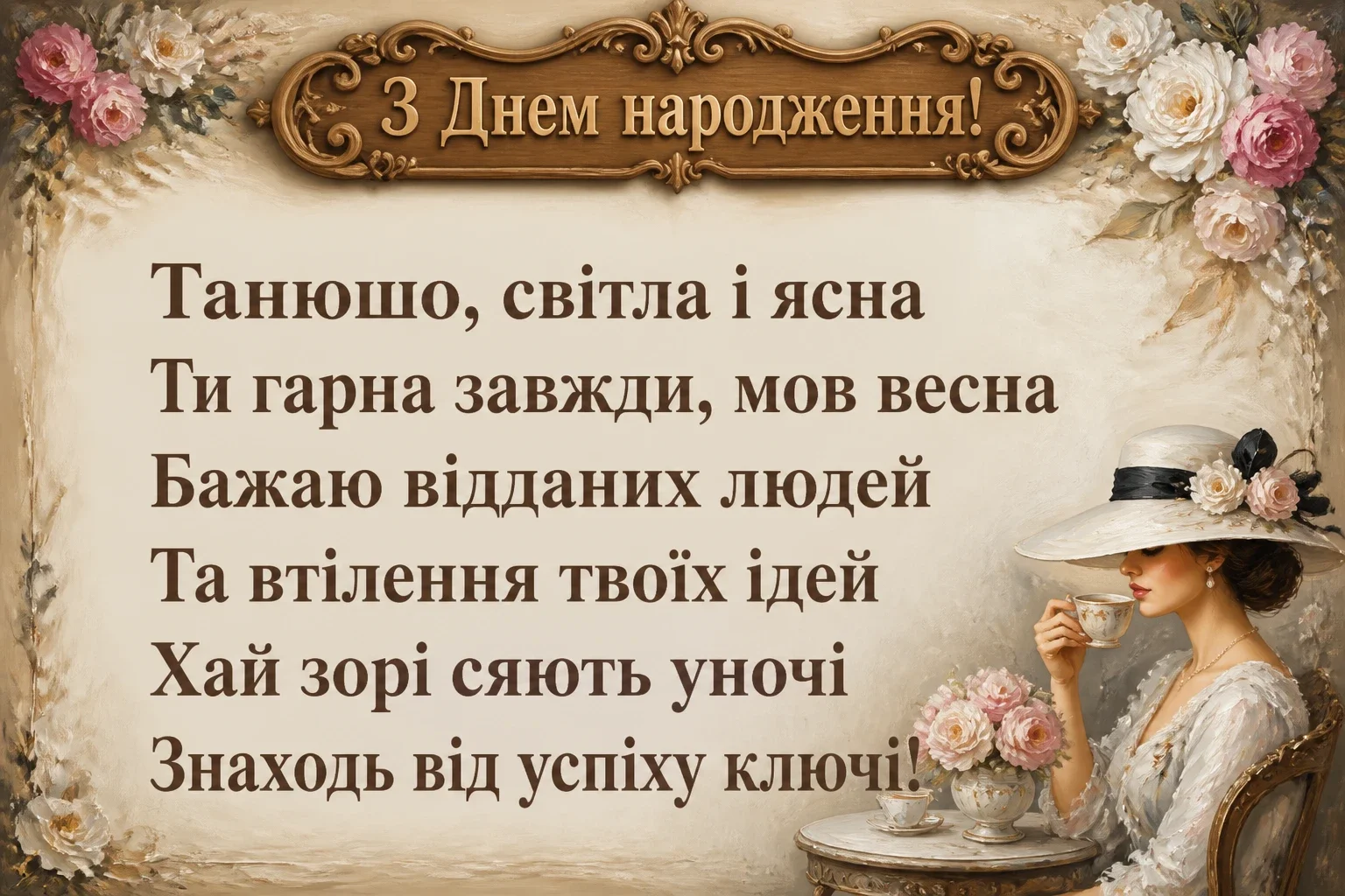 танюша з днем народження