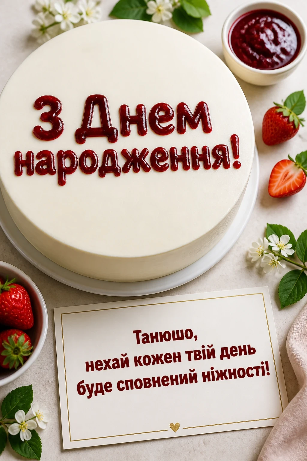 танюша з днем народження