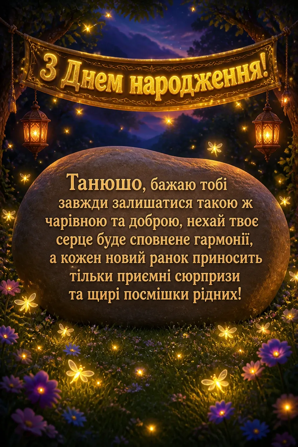 танюша з днем народження
