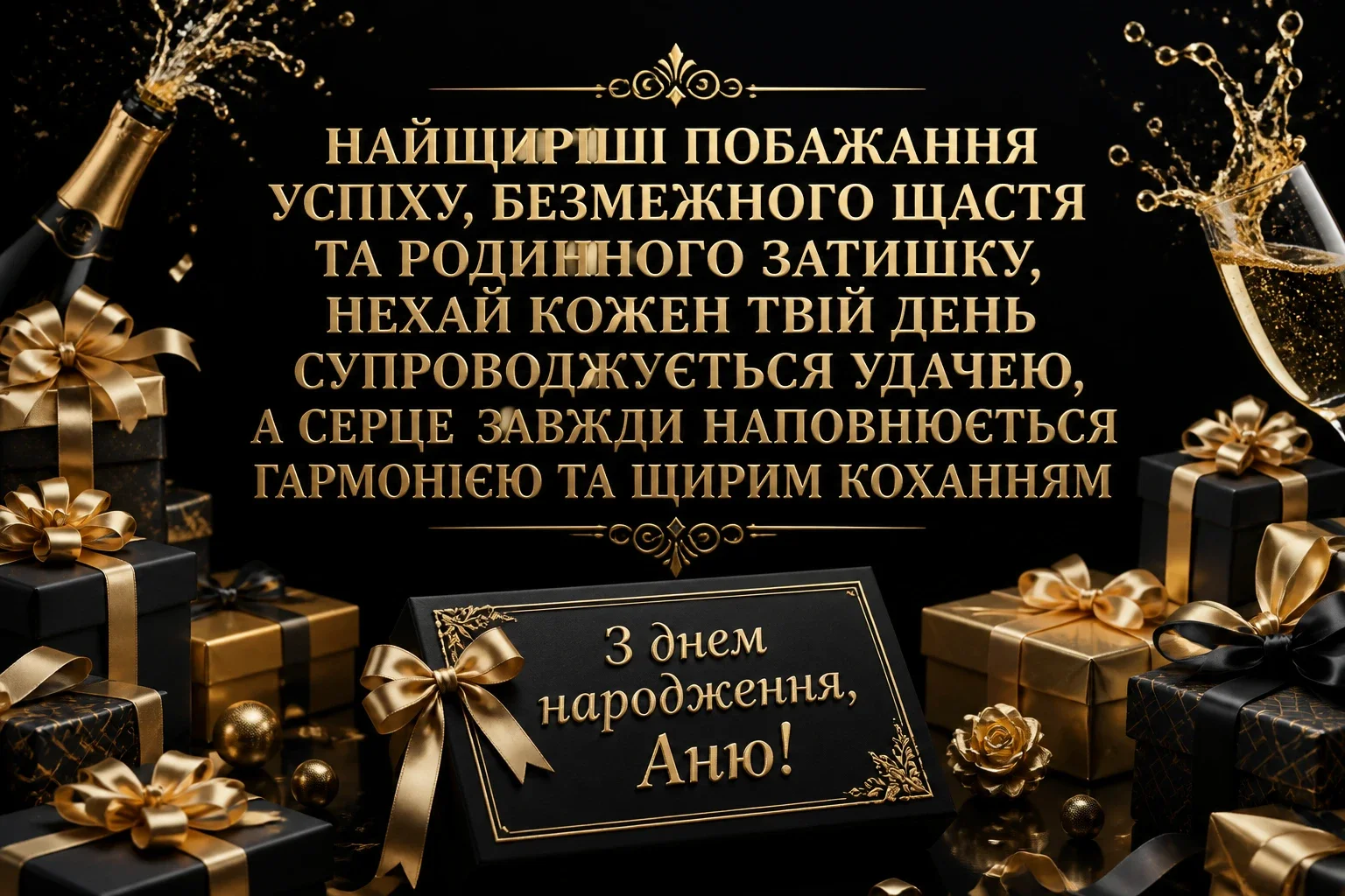 з днем народження аня