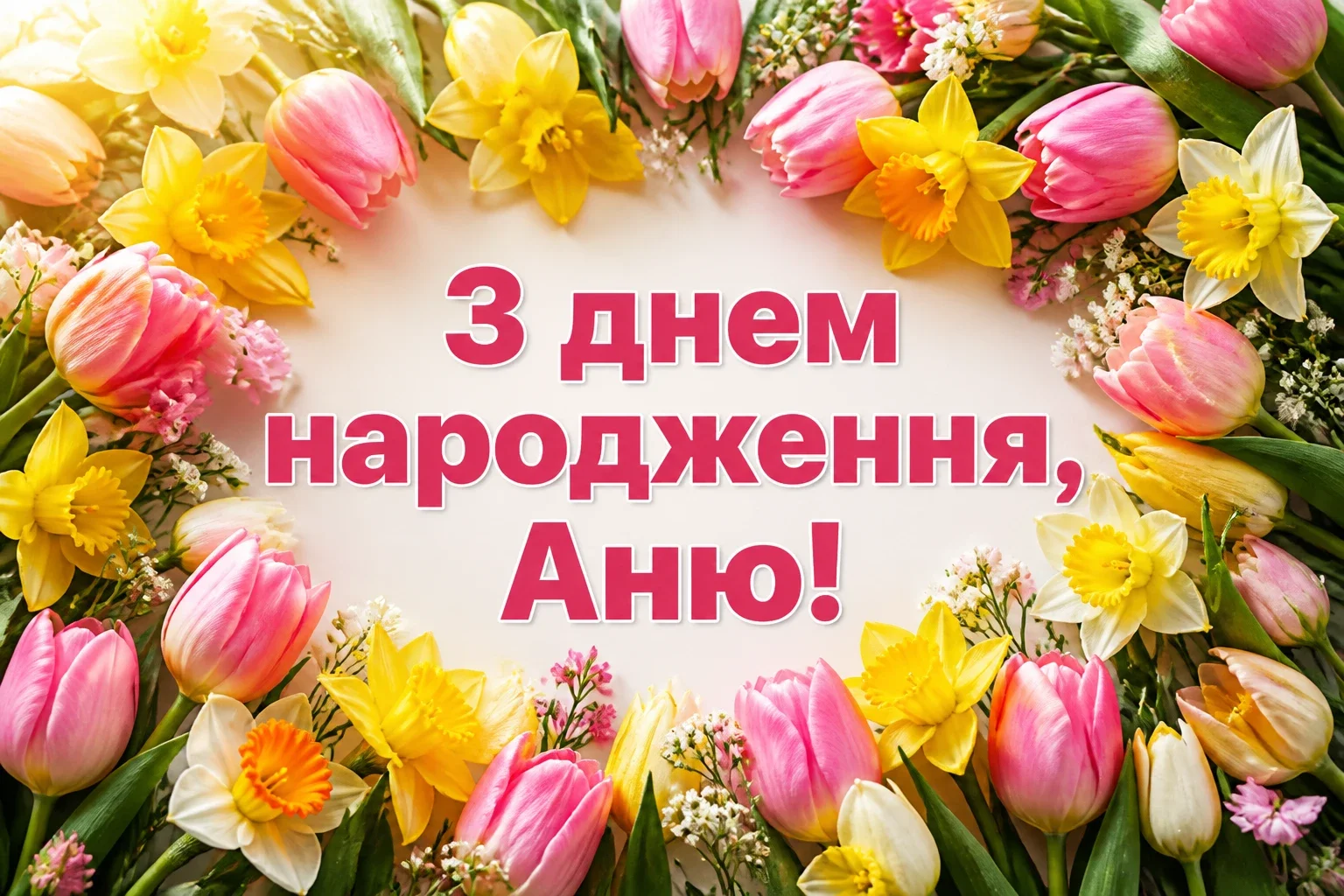 з днем народження аня