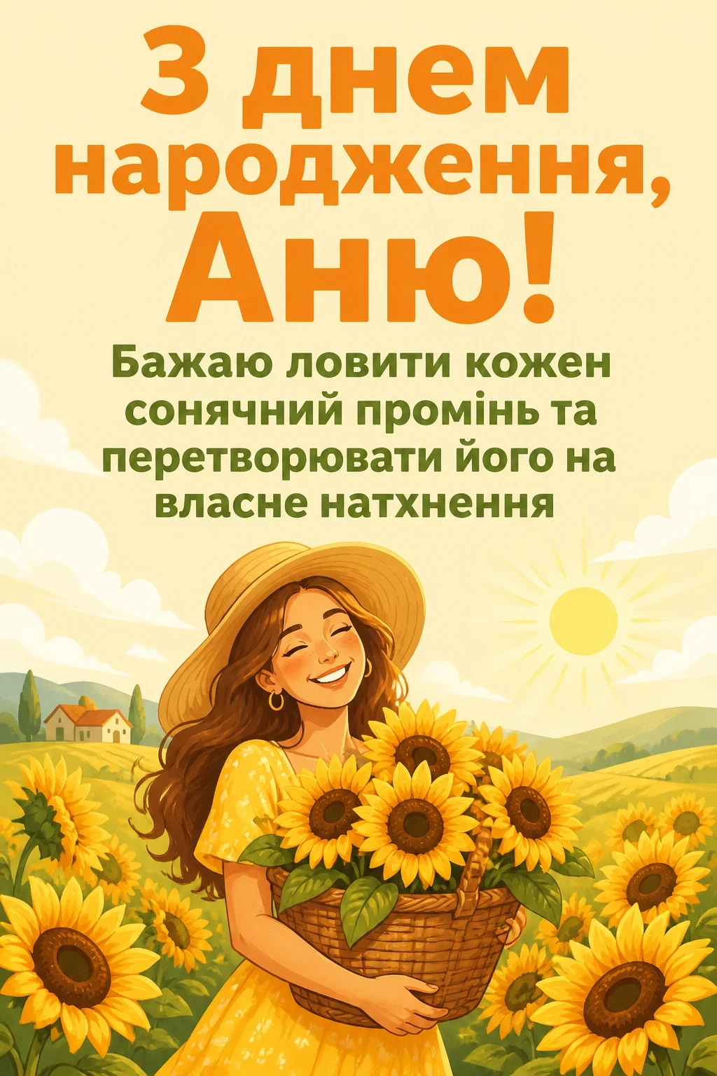 з днем народження аня