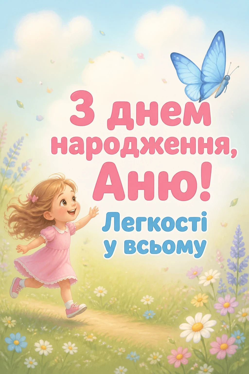 з днем народження аня