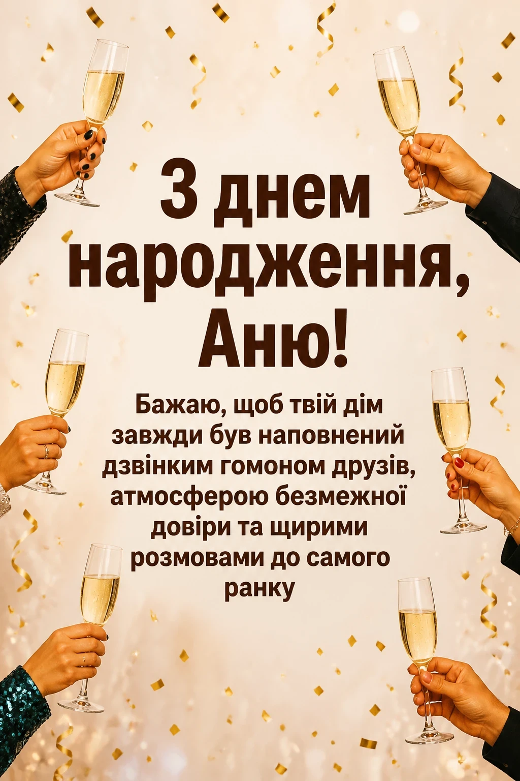 з днем народження аня