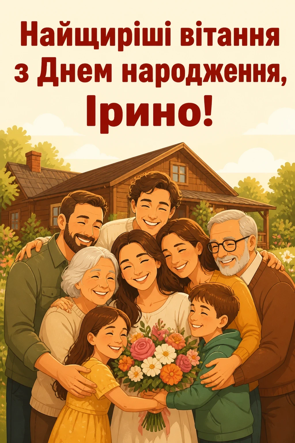 з днем народження ірина