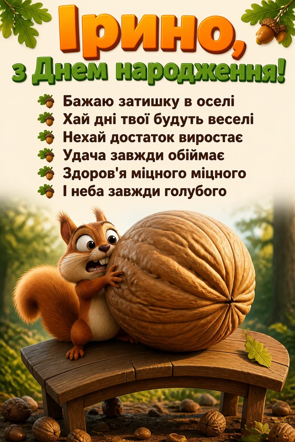 з днем народження ірина