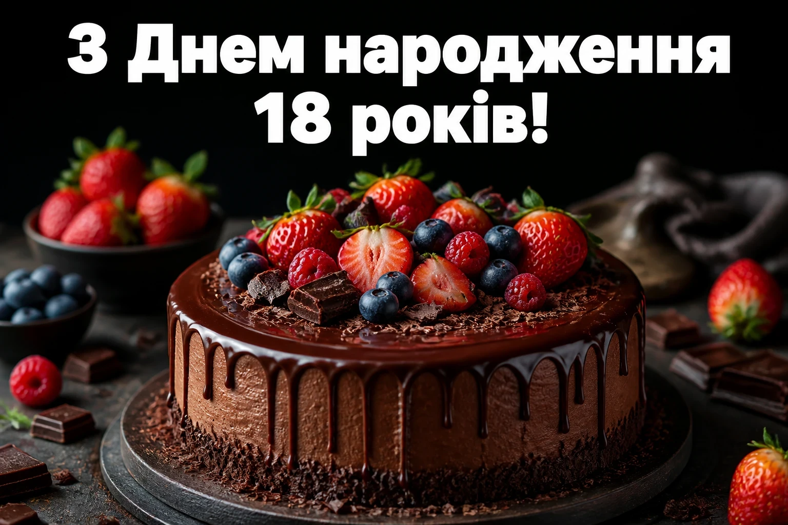 привітання з днем народження фото