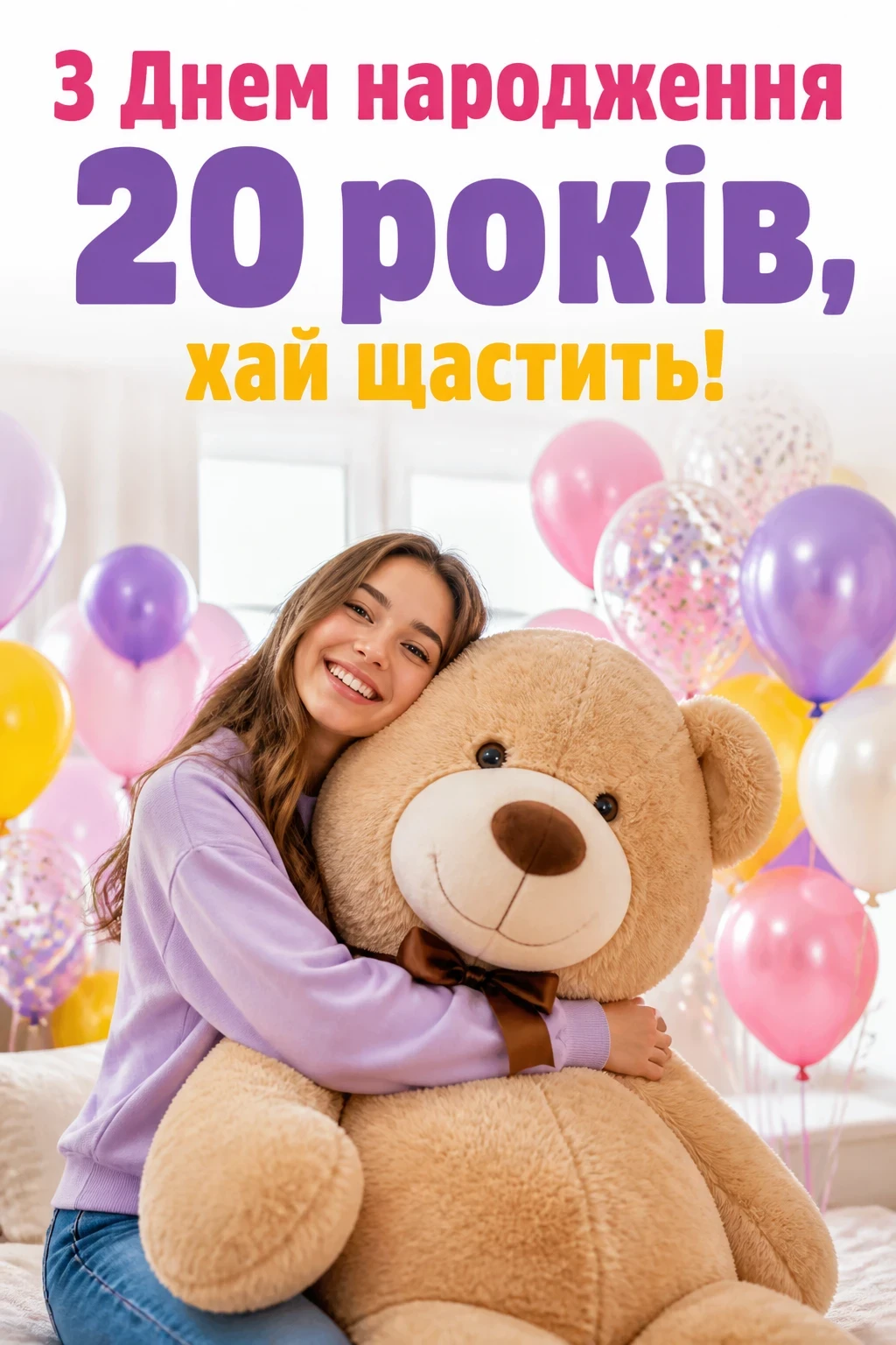 привітання з днем народження фото