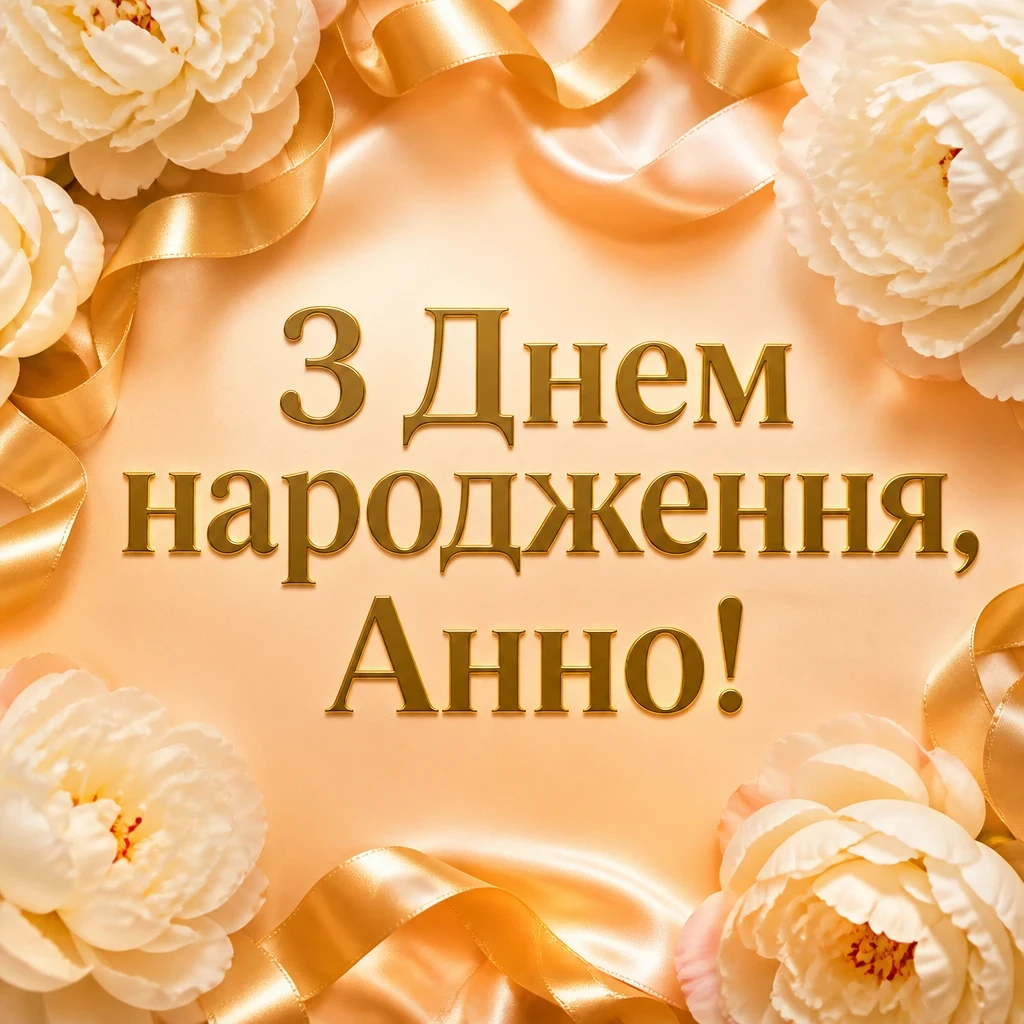 з днем народження анна
