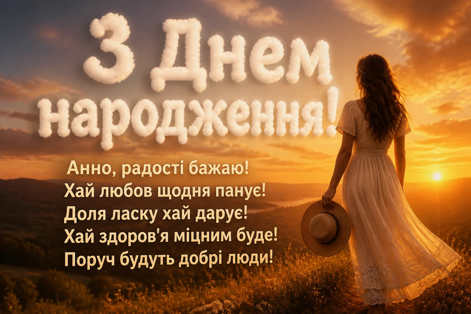 з днем народження анна