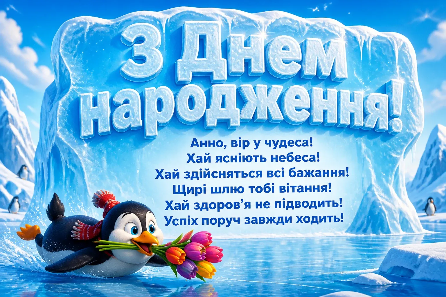 з днем народження анна