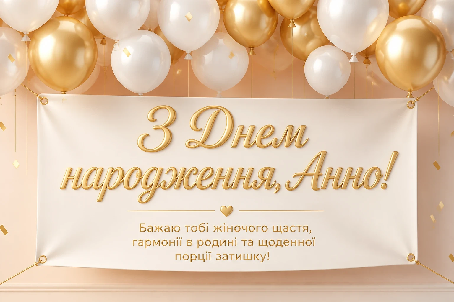з днем народження анна