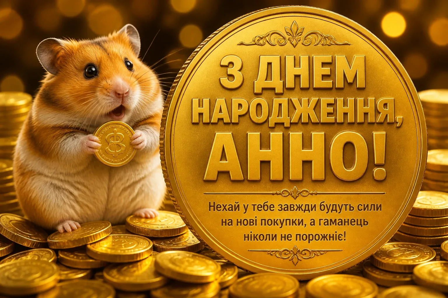 з днем народження анна