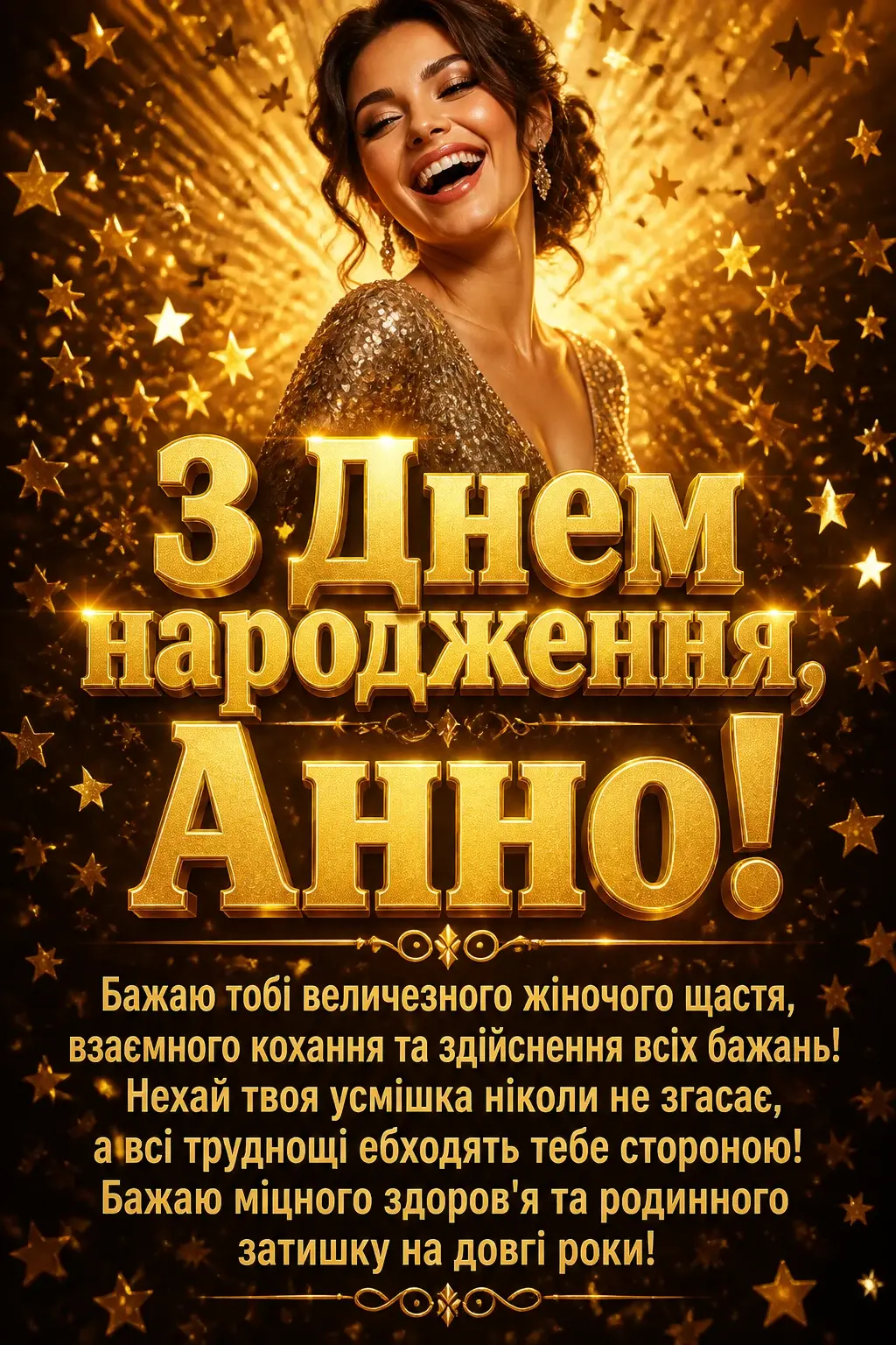 з днем народження анна