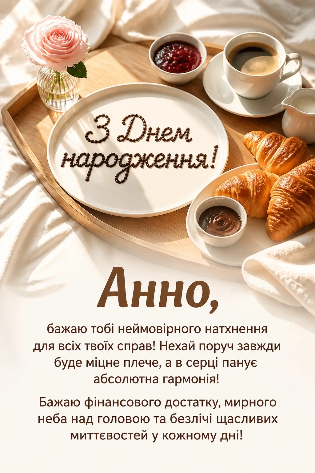 з днем народження анна