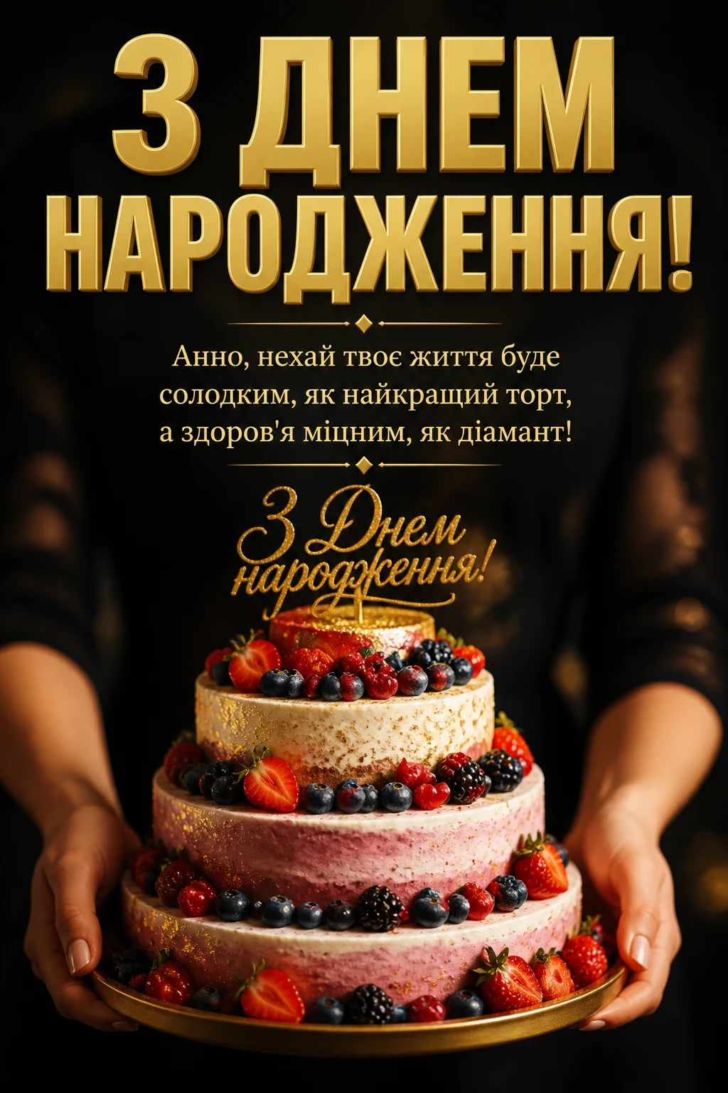 з днем народження анна