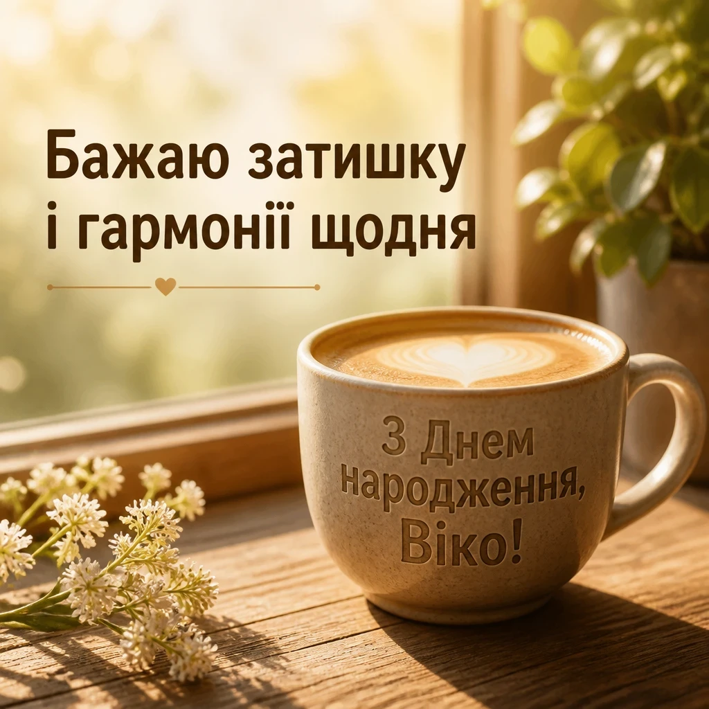 з днем народження віка