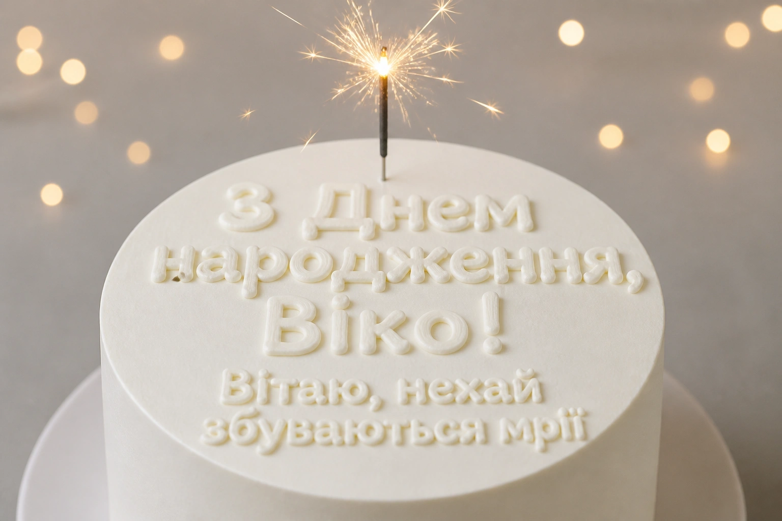 з днем народження віка