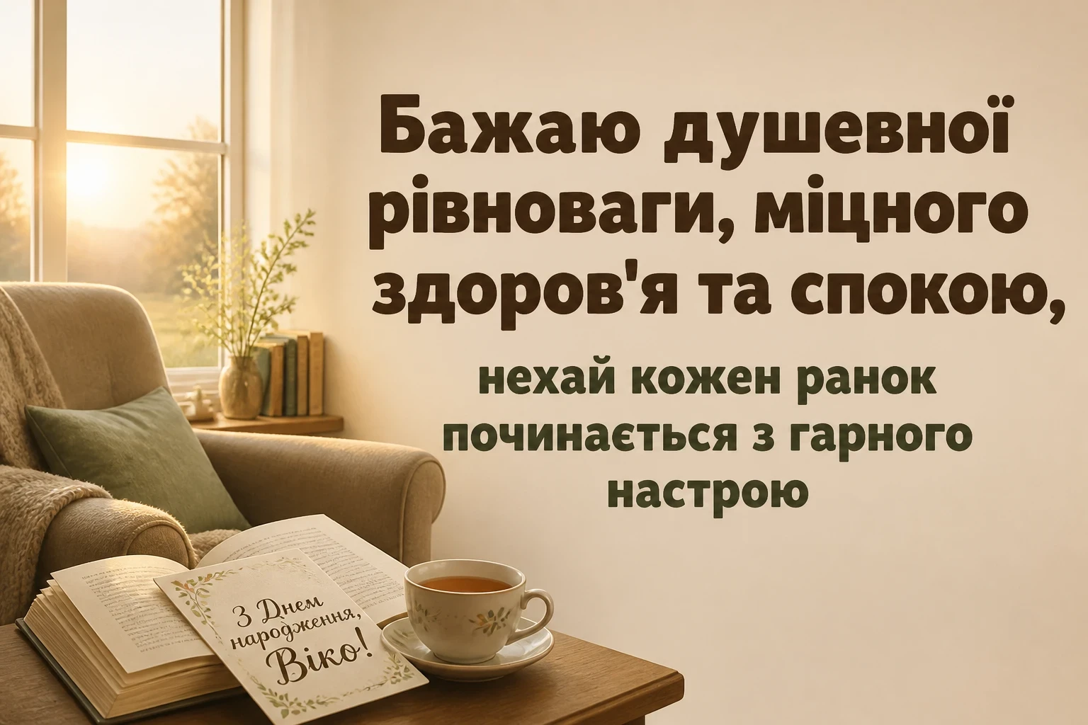 з днем народження віка