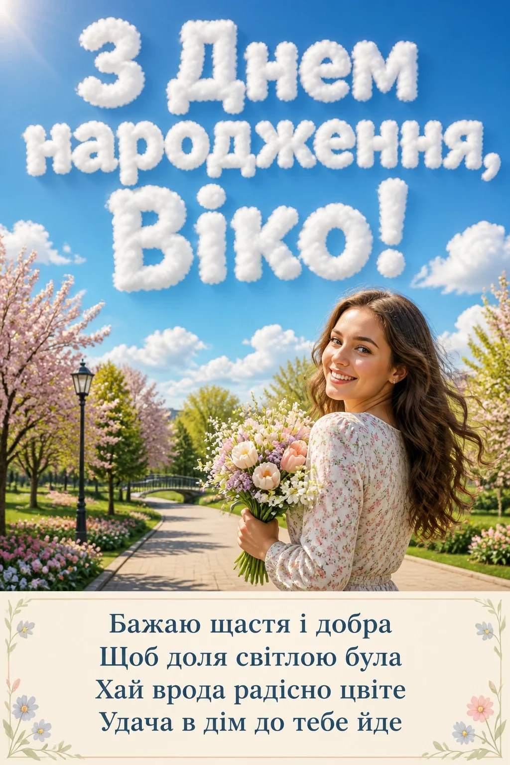 з днем народження віка