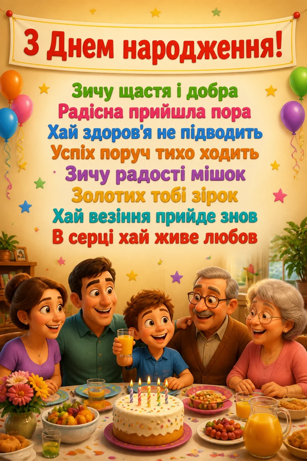 привітання племінника з днем народження