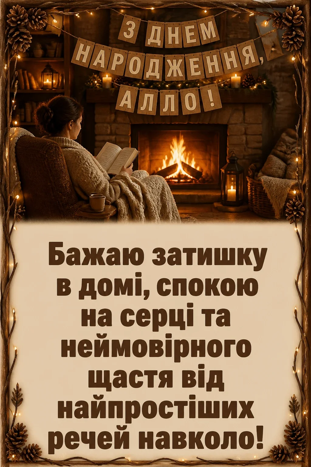 з днем народження алла