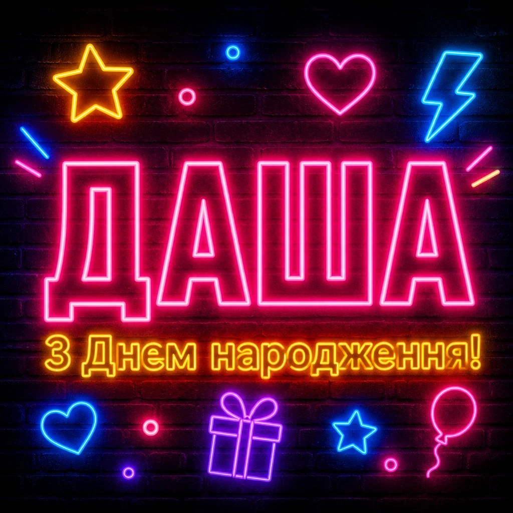 з днем народження даша з днем народження даша