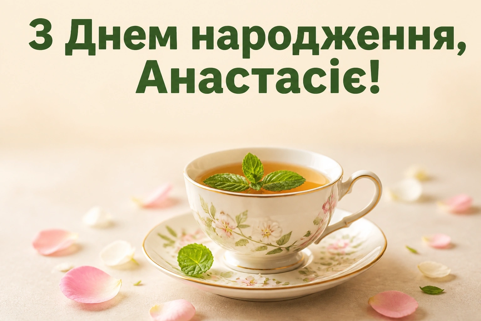 з днем народження анастасія
