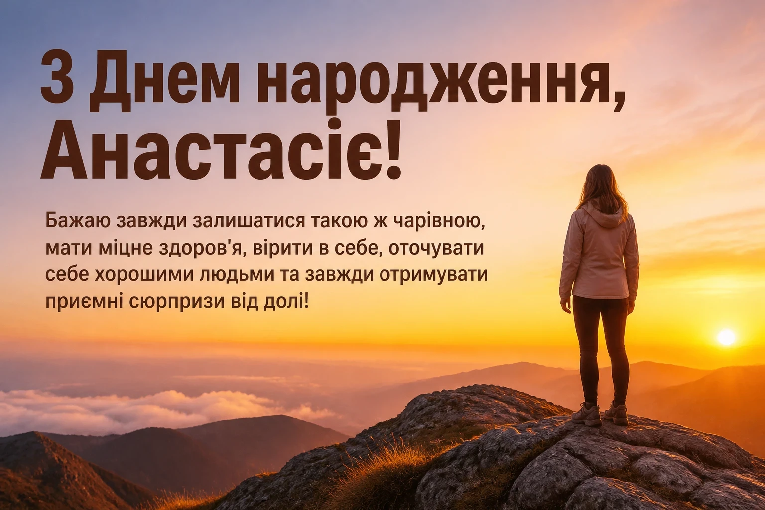 з днем народження анастасія