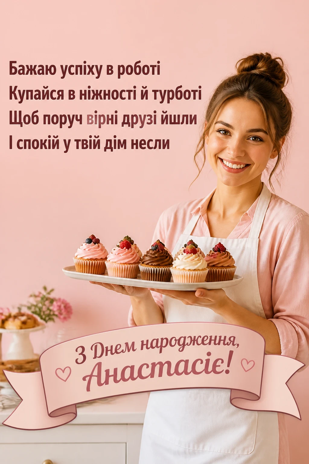 з днем народження анастасія