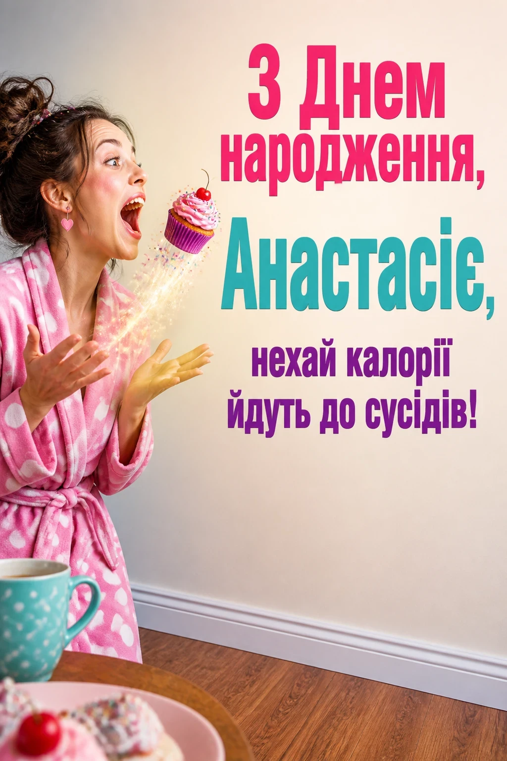 з днем народження анастасія