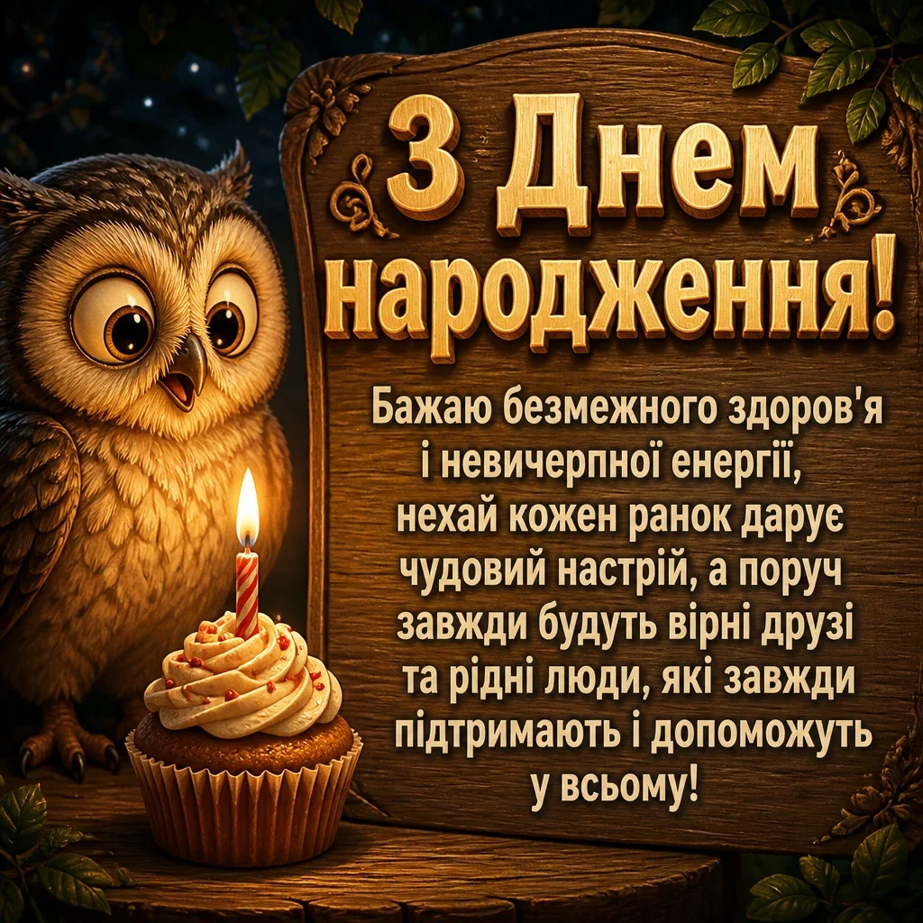гарне привітання з днем народження своїми словами