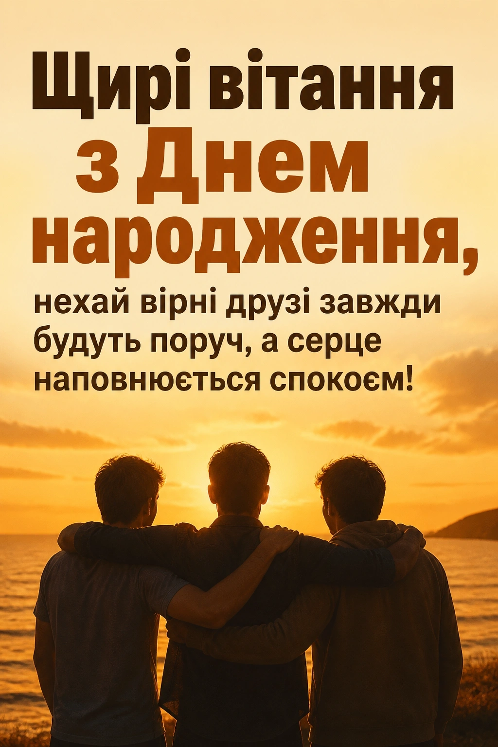 гарне привітання з днем народження своїми словами