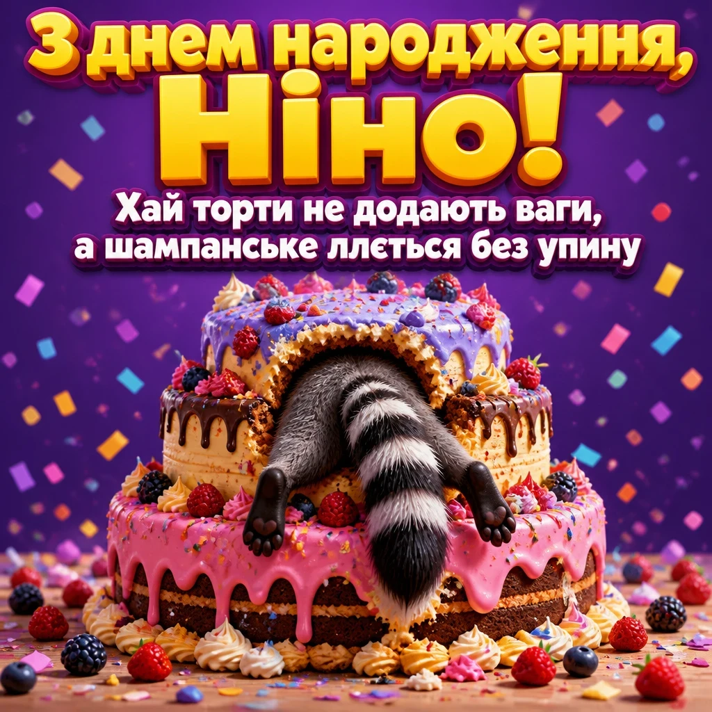 з днем народження ніна з днем народження ніна