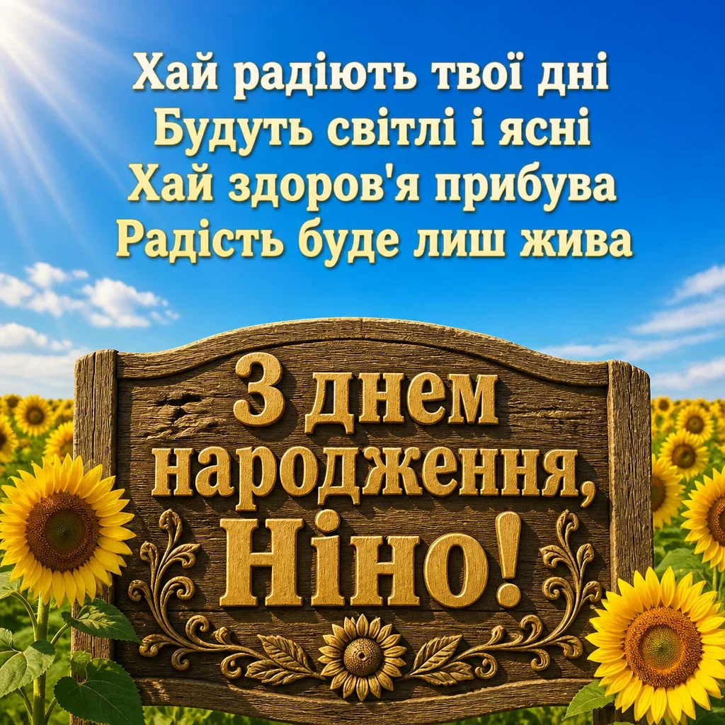 з днем народження ніна з днем народження ніна