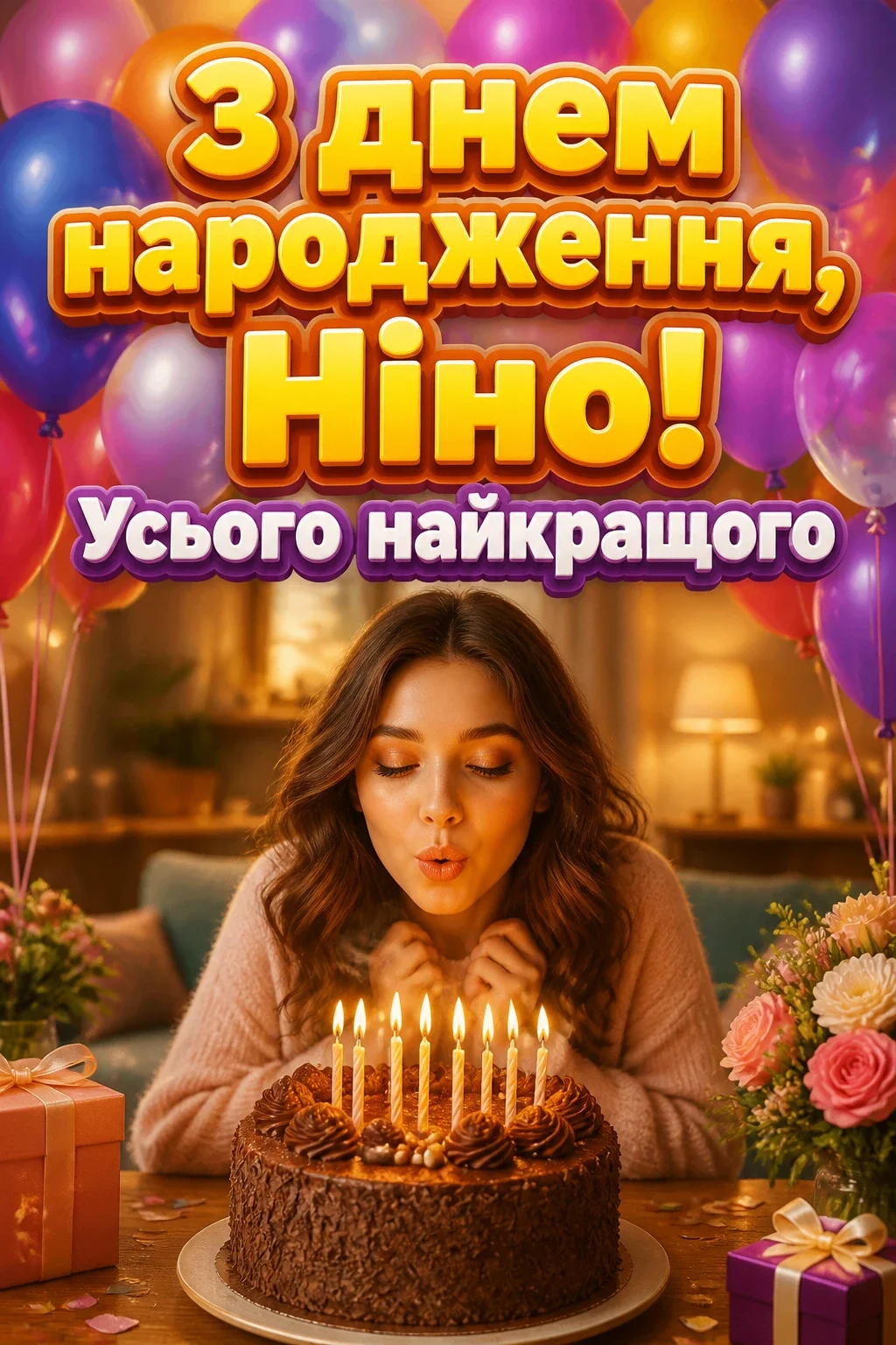 з днем народження ніна з днем народження ніна