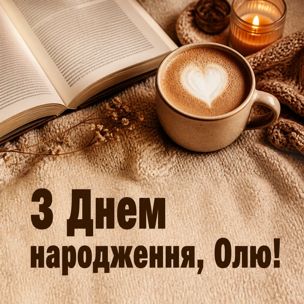 з днем народження ольга