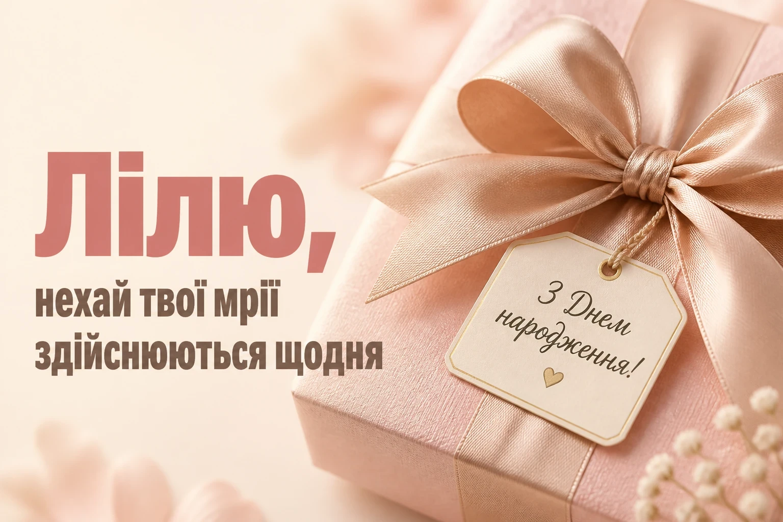 з днем народження ліля
