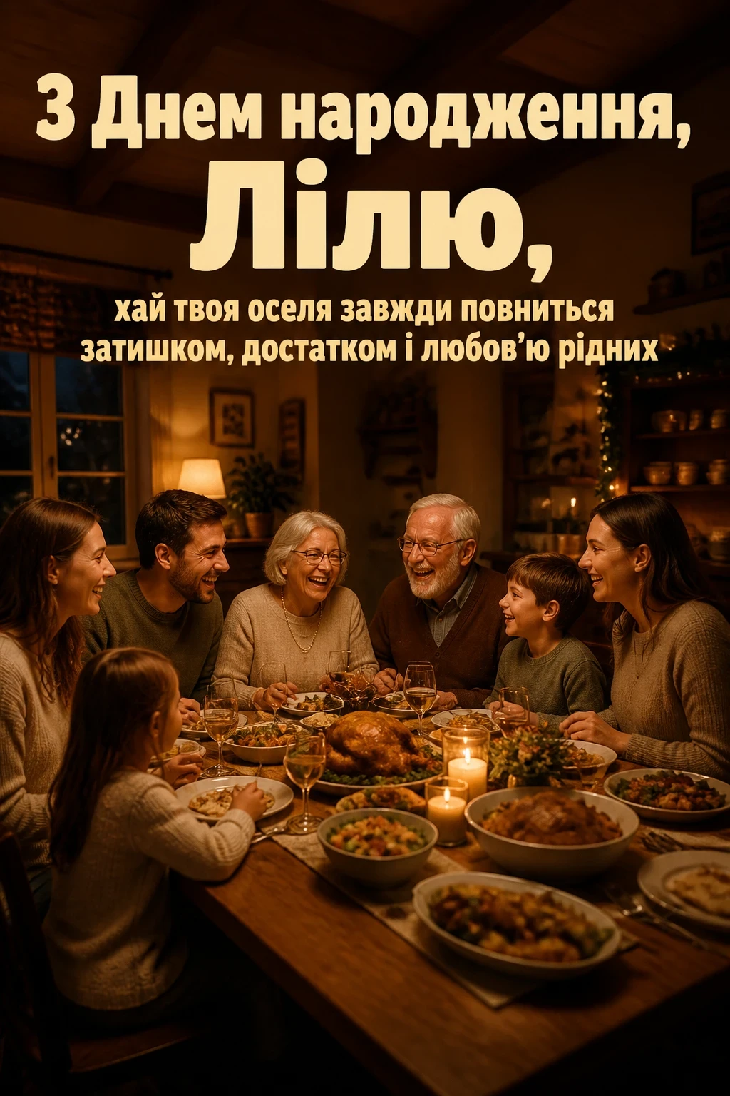 з днем народження ліля