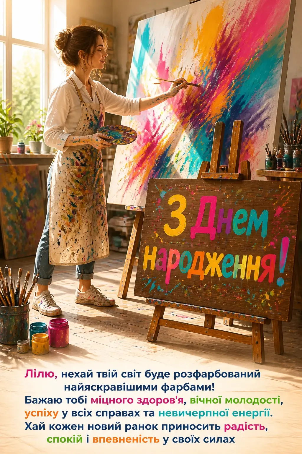 з днем народження ліля