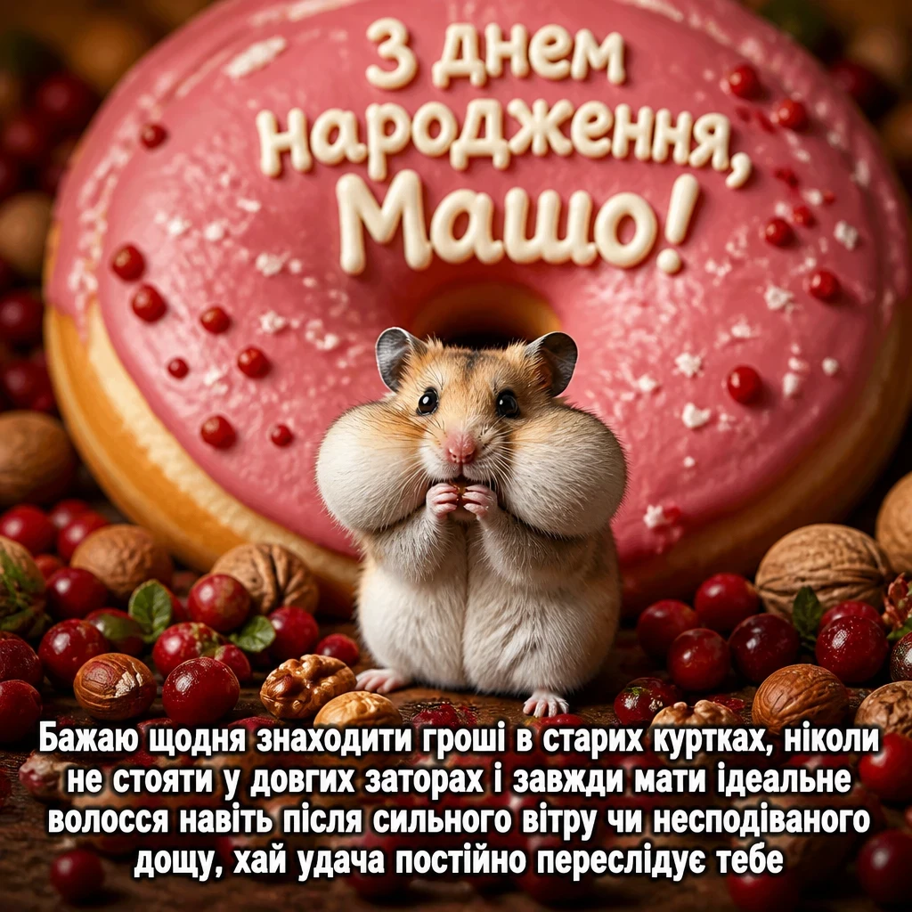 з днем народження маша