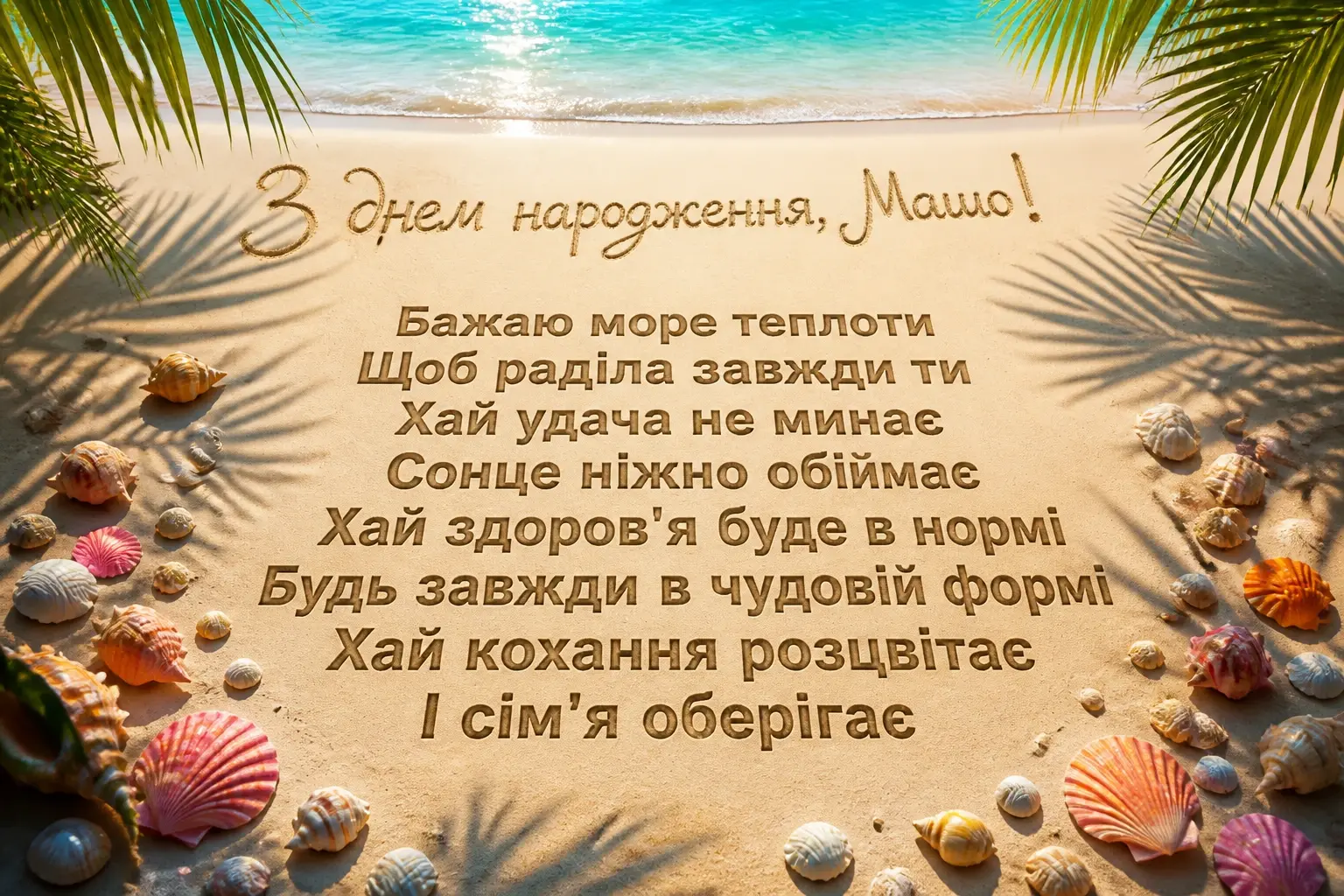 з днем народження маша