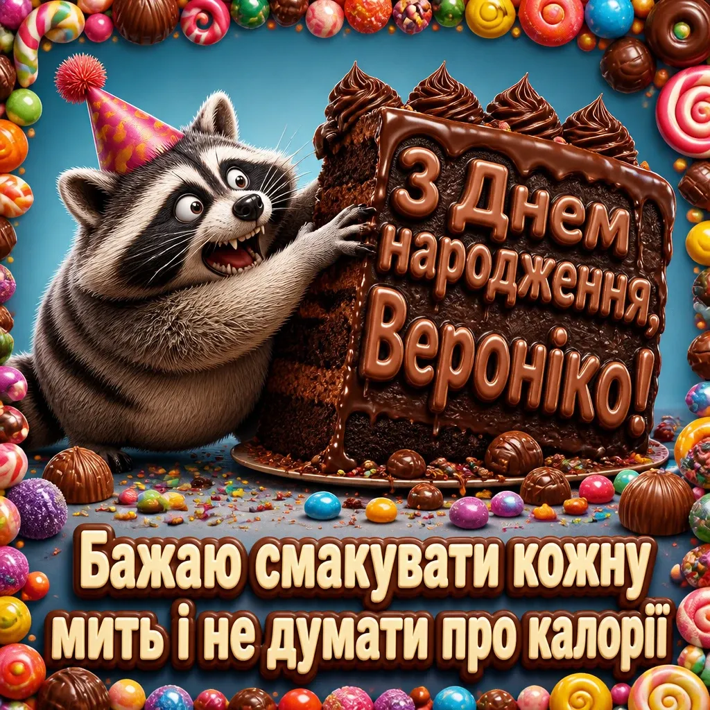 з днем народження вероніка