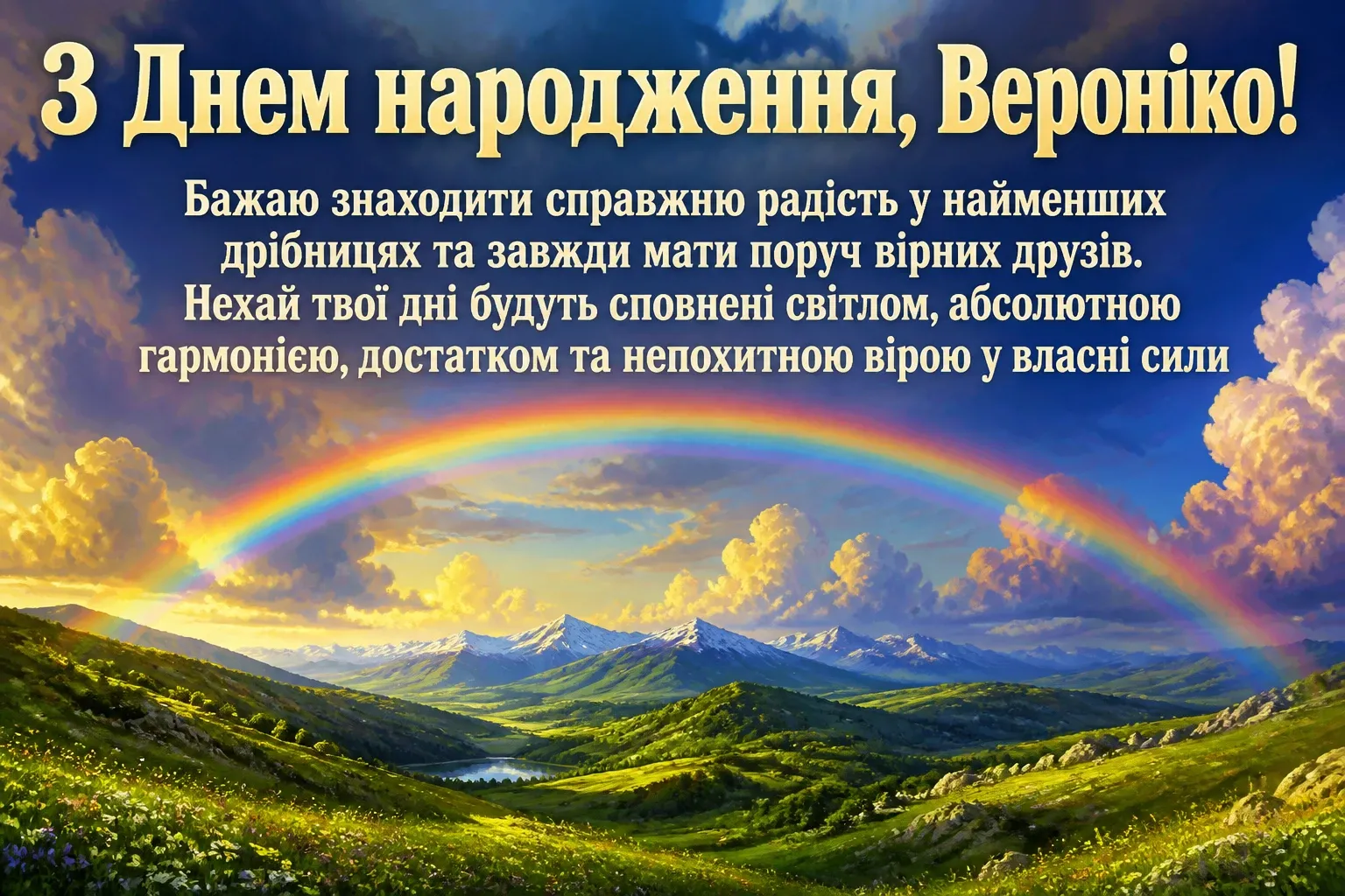 з днем народження вероніка