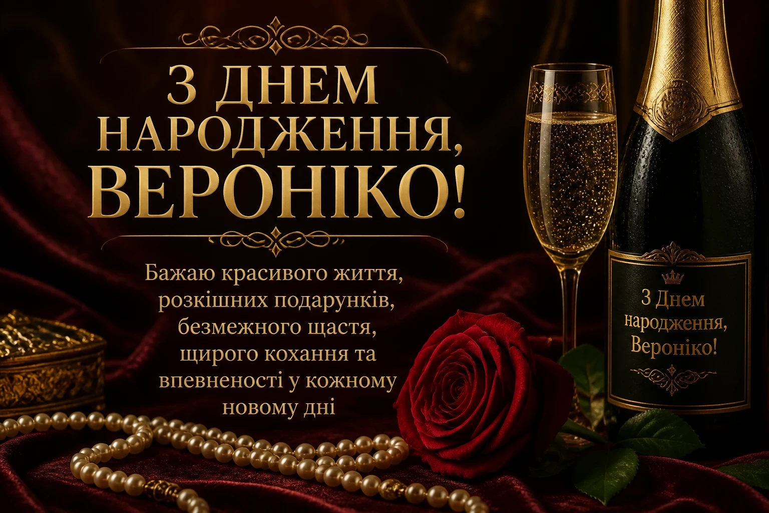 з днем народження вероніка