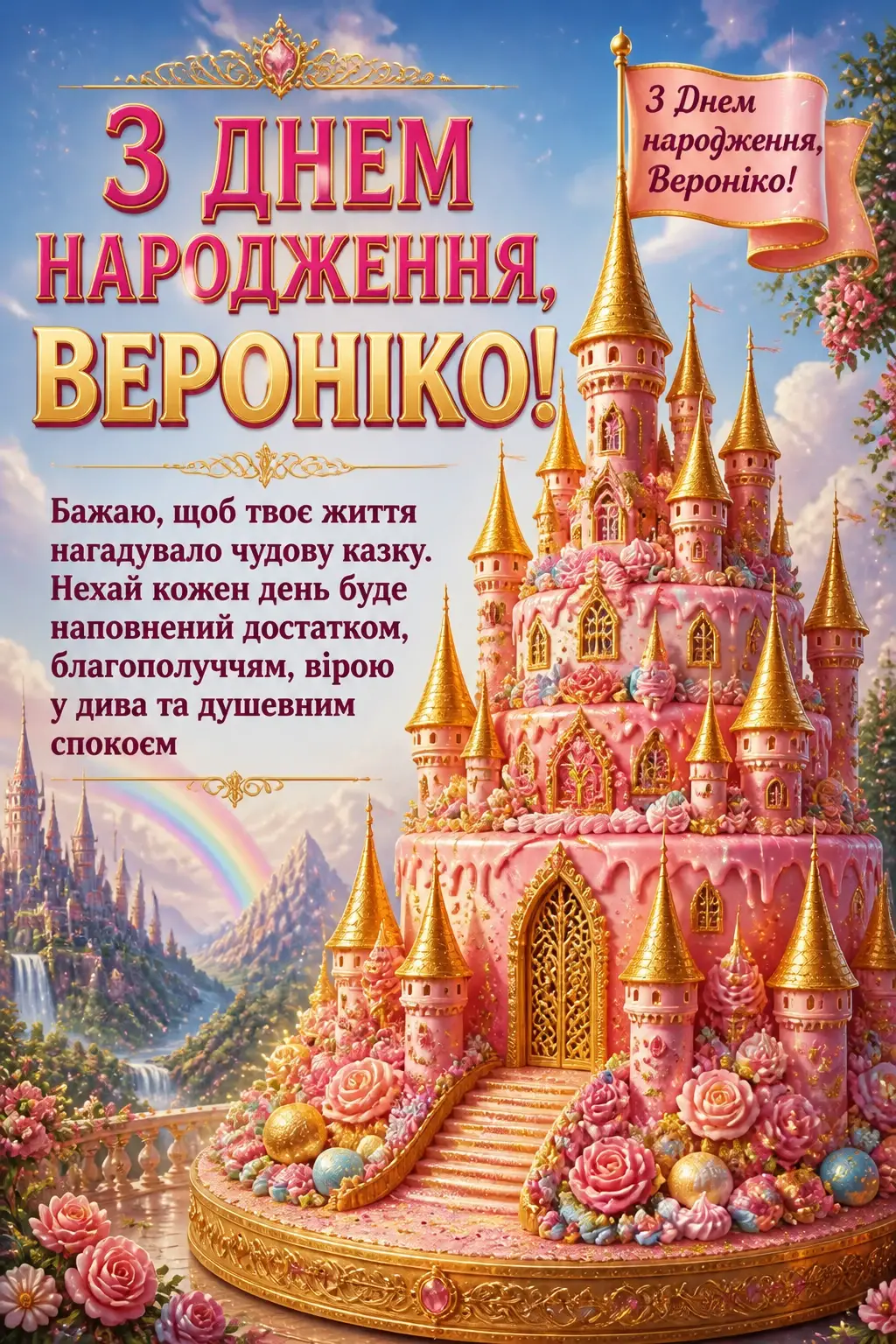 з днем народження вероніка