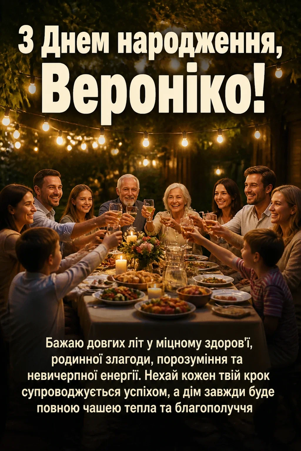 з днем народження вероніка